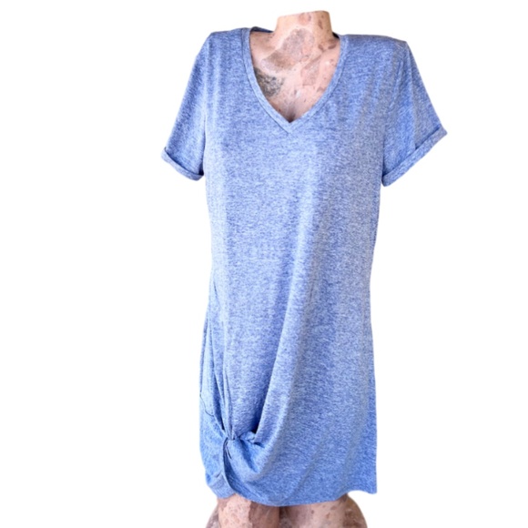 Twist-Front T-Shirt Dress - Picture 8 of 8